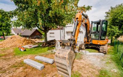 Travaux de terrassement à Carspach